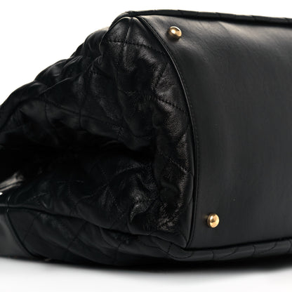 Chanel Iridescent Calfskin Large In the Mix Tote Black 9 of 11