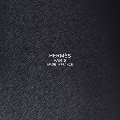 Hermes Ostrich Picotin Lock 18 Black 6 of 9