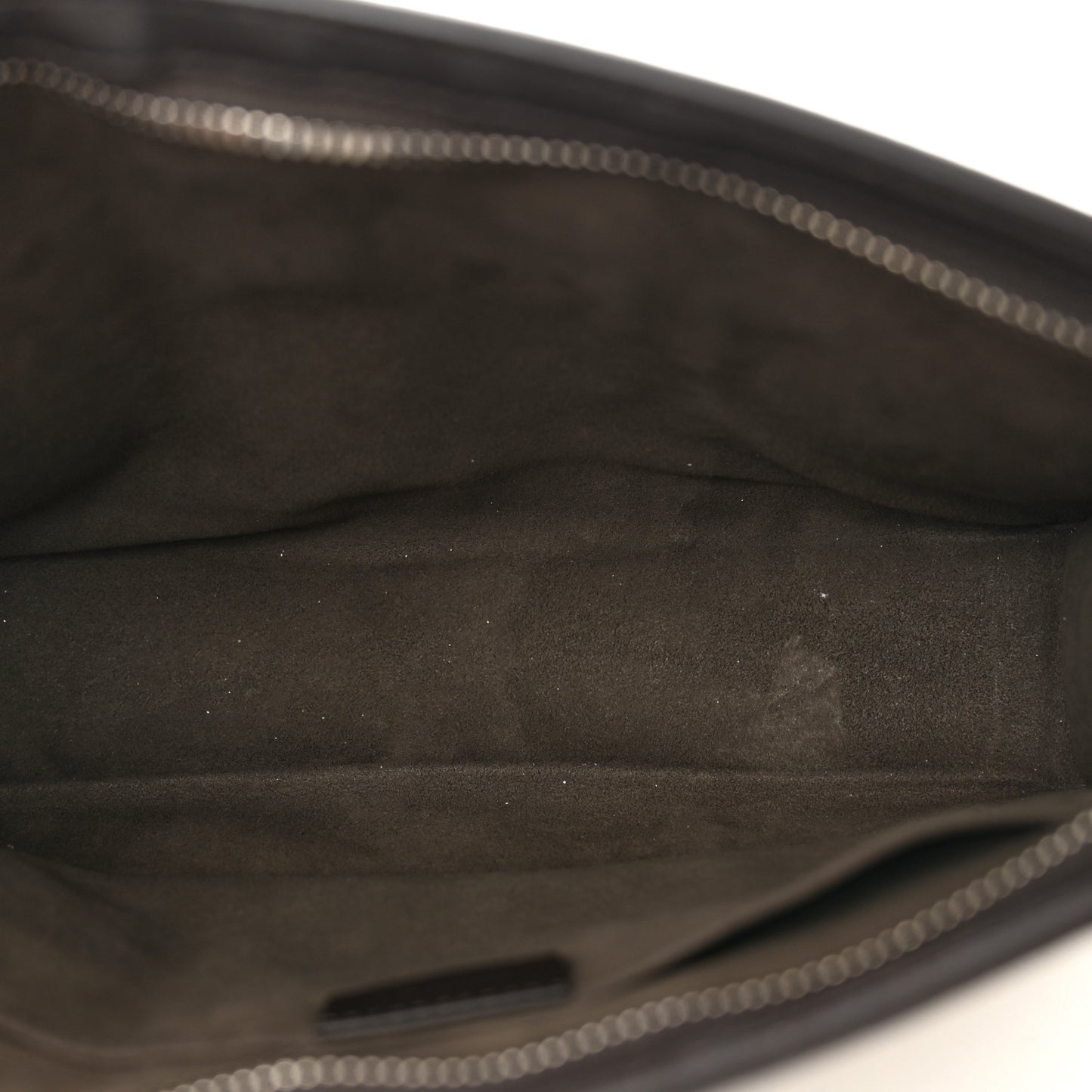 GG Supreme Monogram Selleria Calfskin Web New Web Cosmetic Case Beige Ebony Cocoa