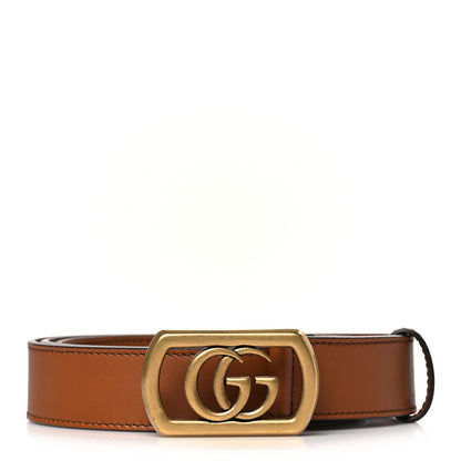 Gucci Calfskin Framed Double G Belt 95 38 Cuir 1 of 5