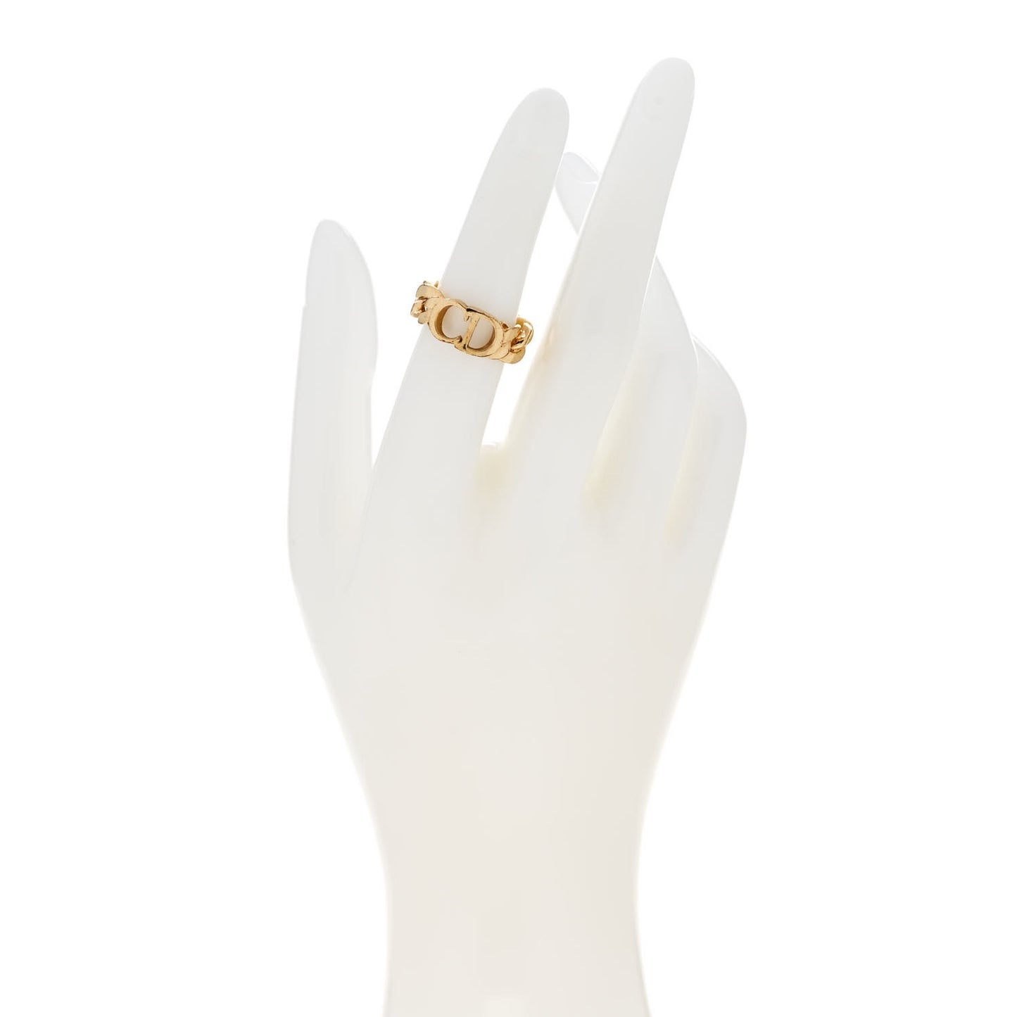 Metal Danseuse Etoile Chain Ring 50 5.5 S Gold