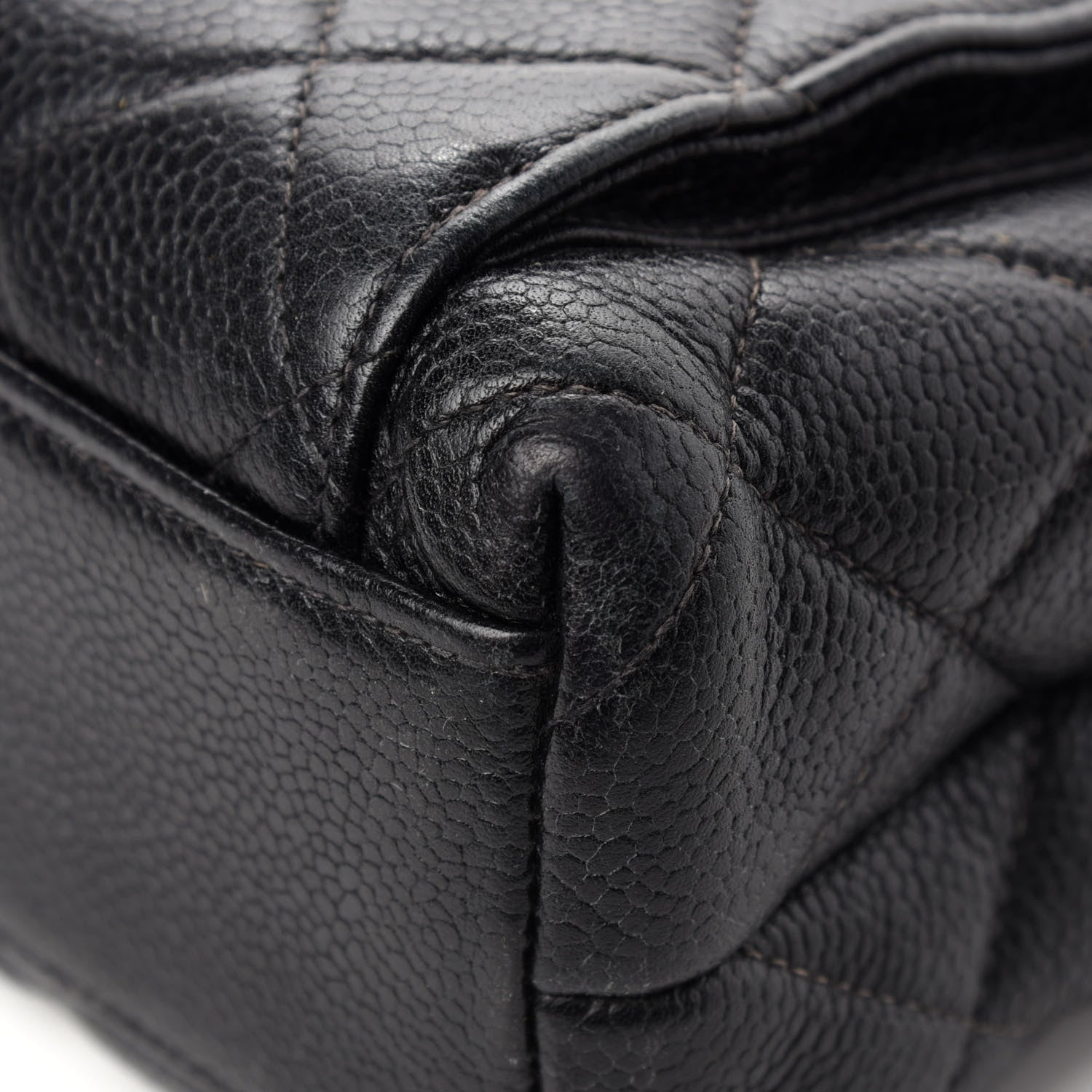 Chanel Caviar Quilted Flap Shoulder Bag Black 13 of 13