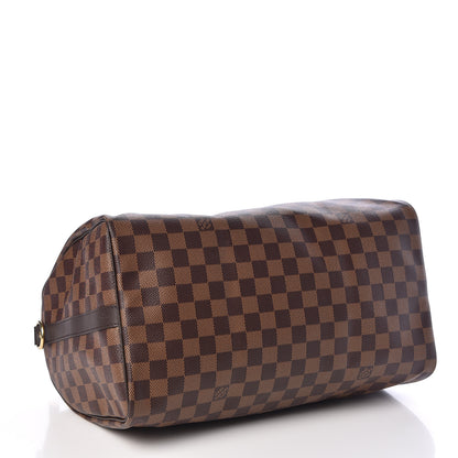 Louis Vuitton Damier Ebene Speedy Bandouliere 35 5 of 12