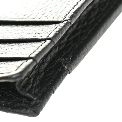Gucci Dollar Calfskin GG Marmont Coin Case Card Holder Black 10 of 11