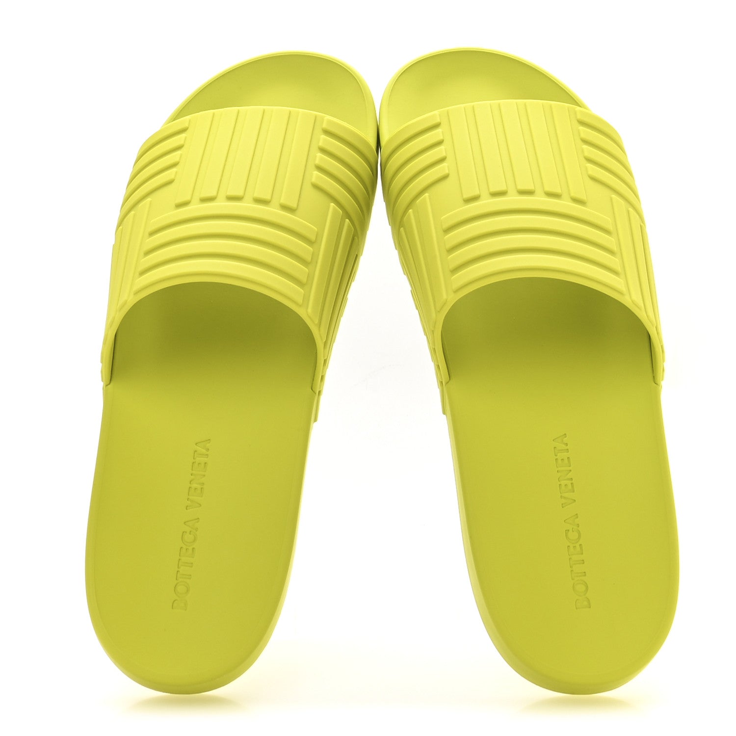 Bottega Veneta Rubber The Slider Sandals 41 Kiwi 2 of 7