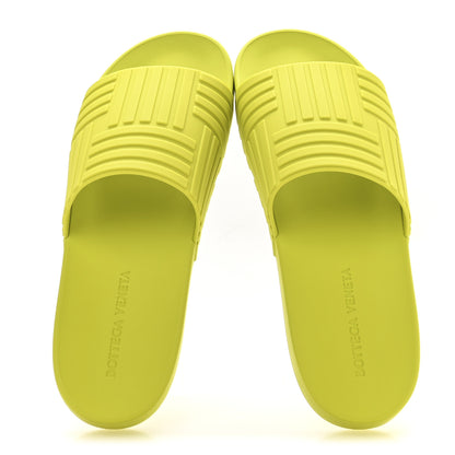 Bottega Veneta Rubber The Slider Sandals 41 Kiwi 2 of 7