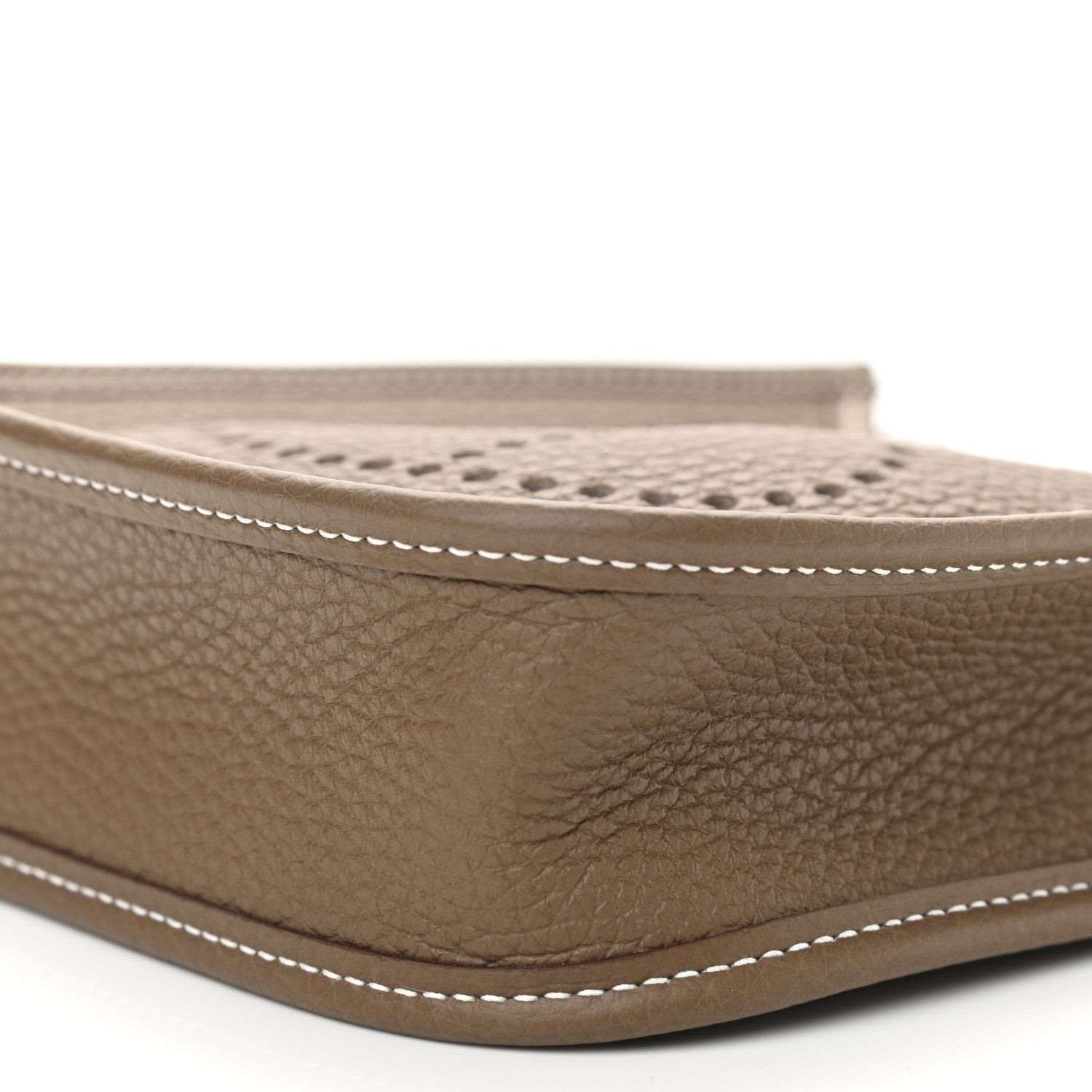 Hermes Taurillon Clemence Amazone Evelyne TPM Etoupe Bleu Indigo 10 of 11