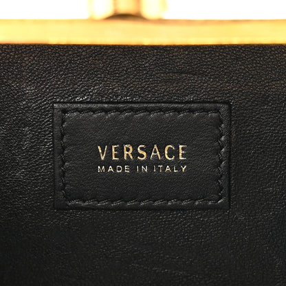 Versace Saffiano Virtus Square Shoulder Bag Black 6 of 10