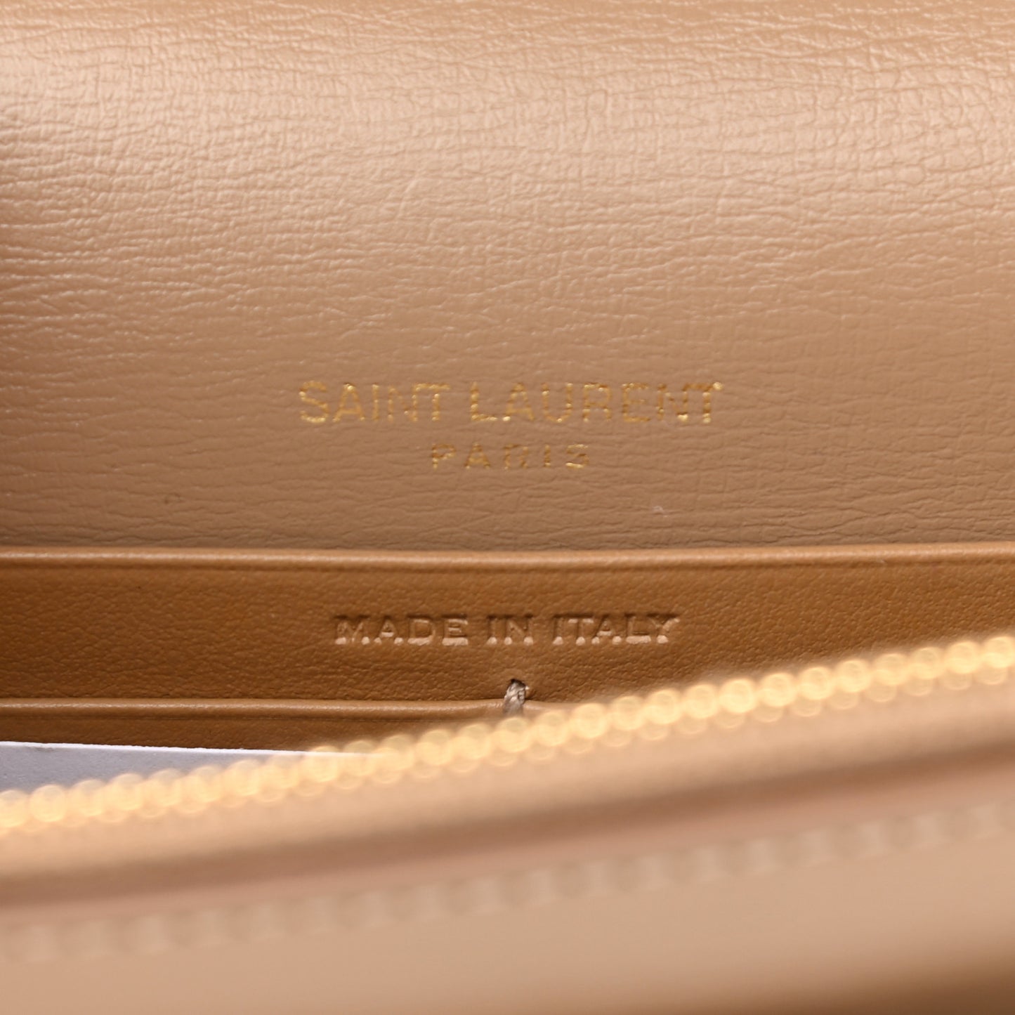 Calfskin Monogram Sunset Chain Wallet Peru
