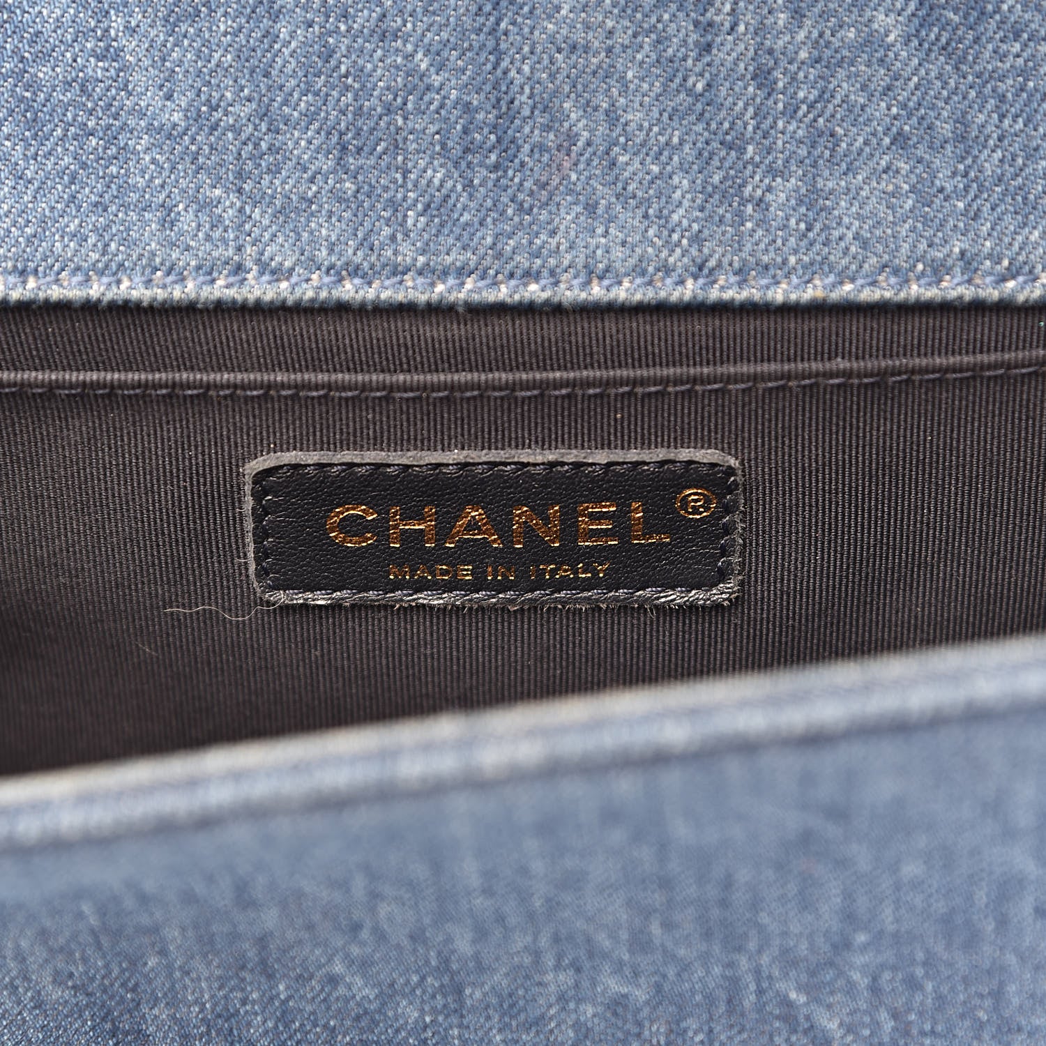 Chanel Denim Patchwork Medium Boy Flap Blue 6 of 10