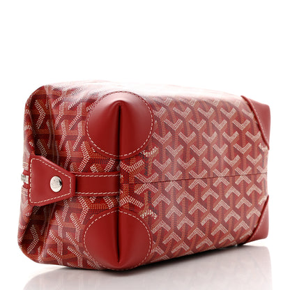 Goyard Goyardine Boeing 25 Trousse de Toilette Red 4 of 7