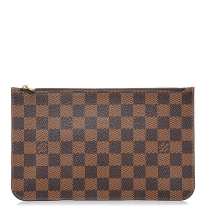 Louis Vuitton Damier Ebene Neverfull MM GM Pochette 1 of 8