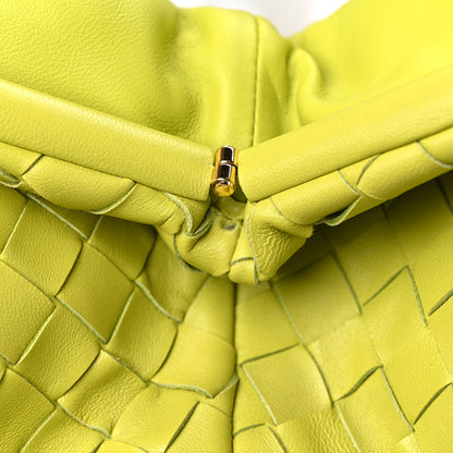 Bottega Veneta Nappa Maxi Intrecciato The Pouch Oversized Clutch Kiwi 10 of 10