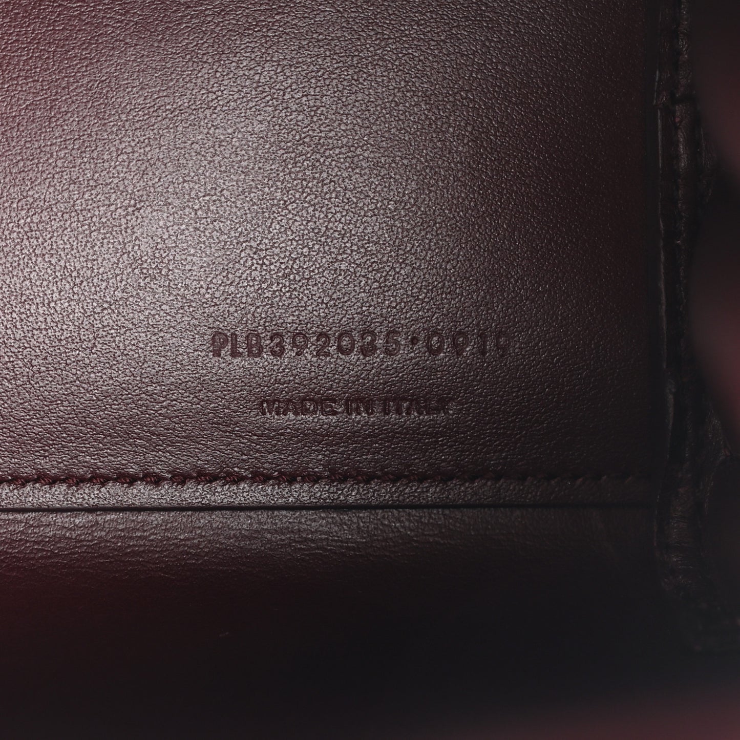 Calfskin Nano Sac De Jour Dark Amaranto