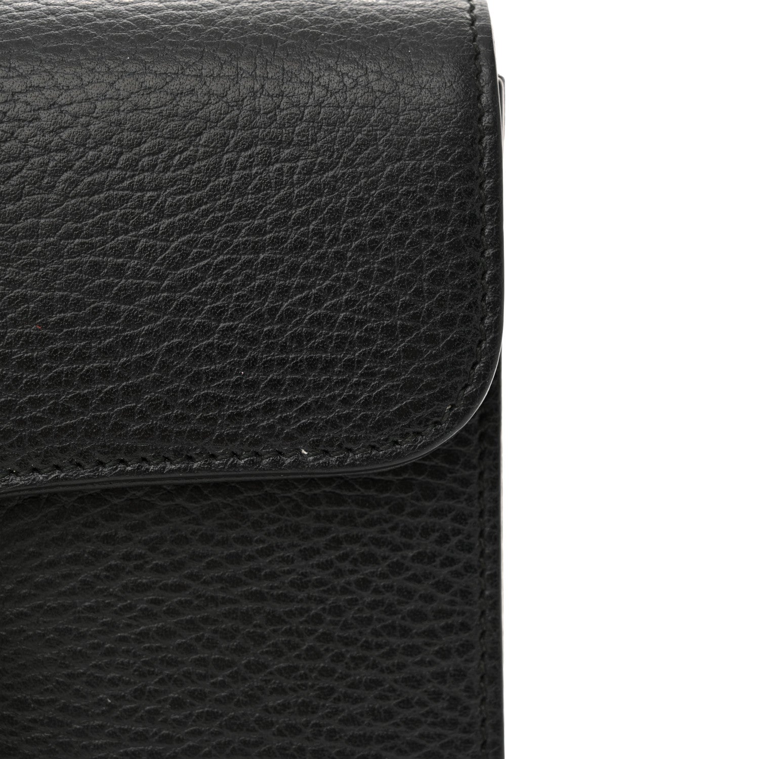 Gucci Dollar Calfskin Small Interlocking G Shoulder Bag Black 12 of 12