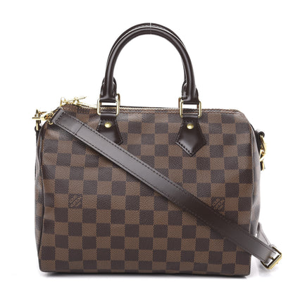 Louis Vuitton Damier Ebene Speedy Bandouliere 25 1 of 10