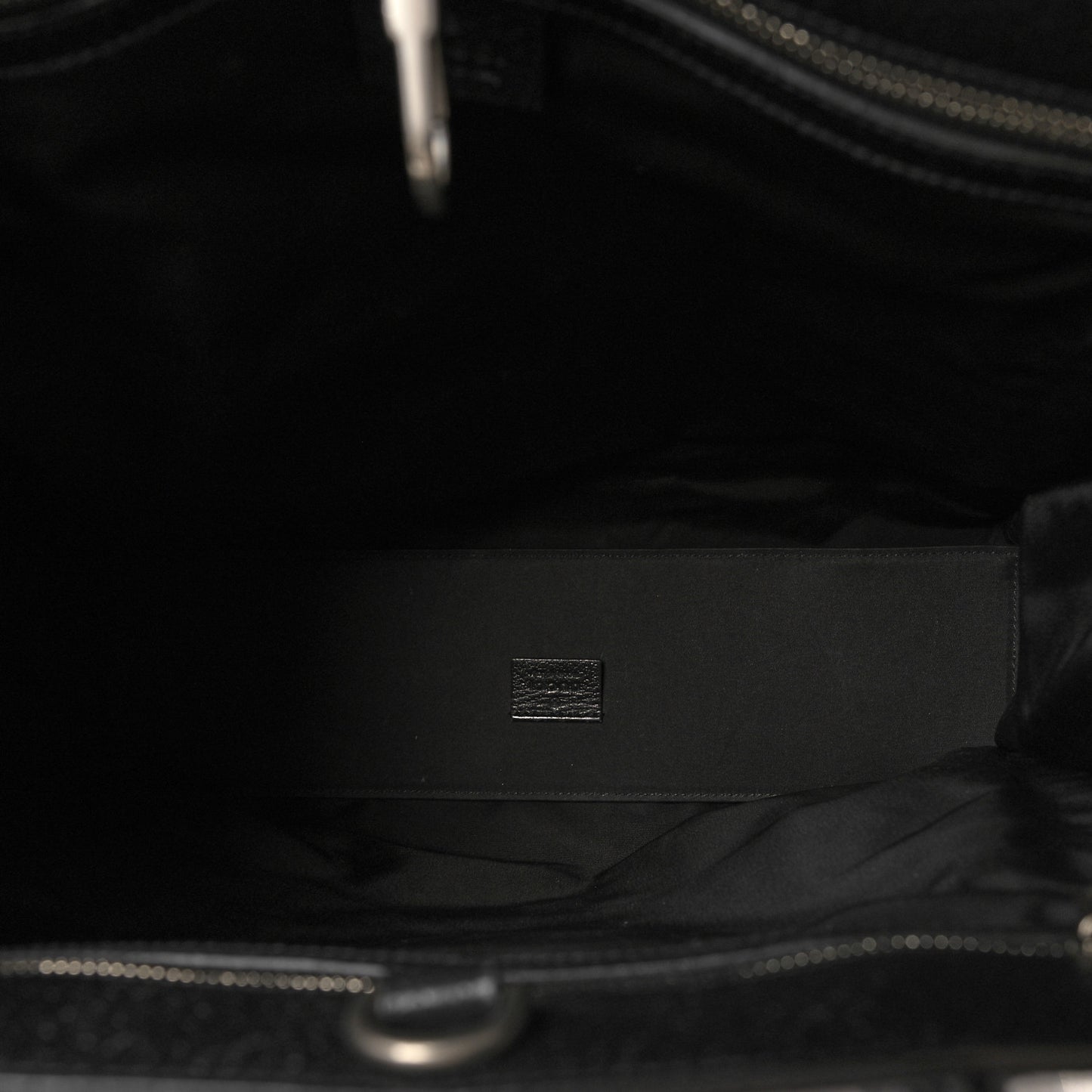 Econyl Nylon Monogram Off The Grid Long Tote Bag Black