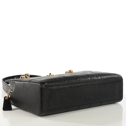Chanel Caviar Square Stitched Shoulder Bag Black 4 of 7