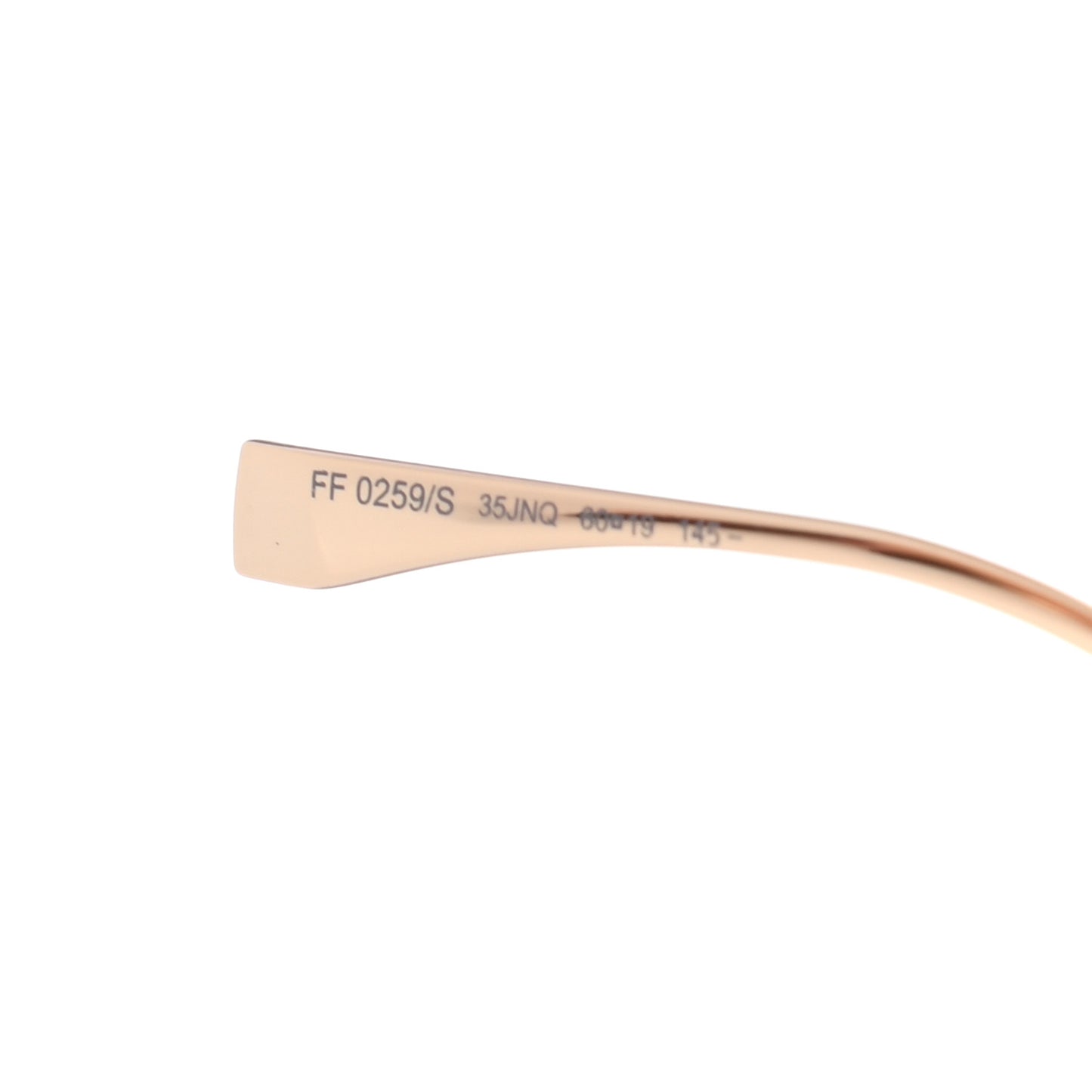 Square Dots Sunglasses FF 0259/S Gold