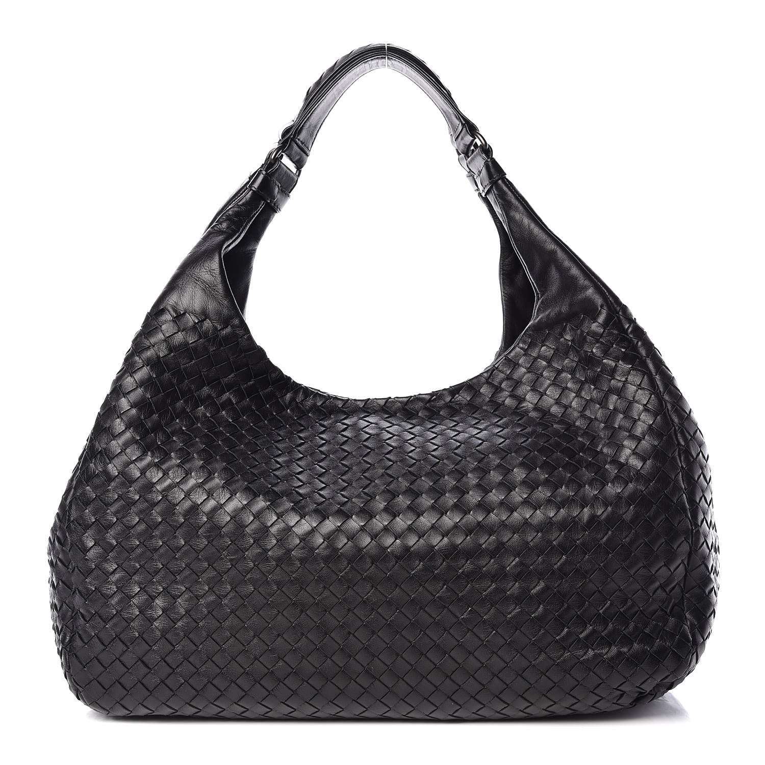 Bottega Veneta Nappa Intrecciato Large Campana Black 1 of 10
