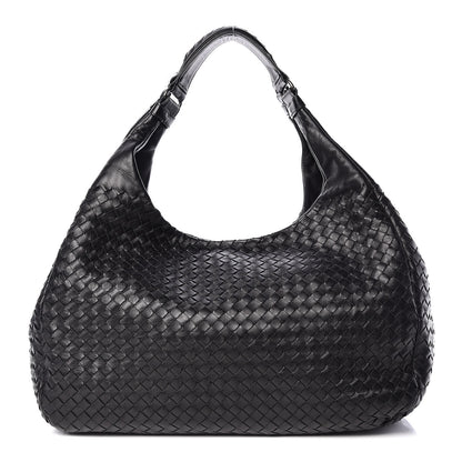 Bottega Veneta Nappa Intrecciato Large Campana Black 1 of 10