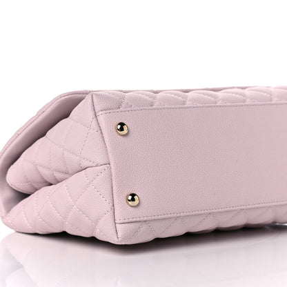 Chanel Caviar Quilted Small Coco Handle Flap Lilas Lilac 8 of 10