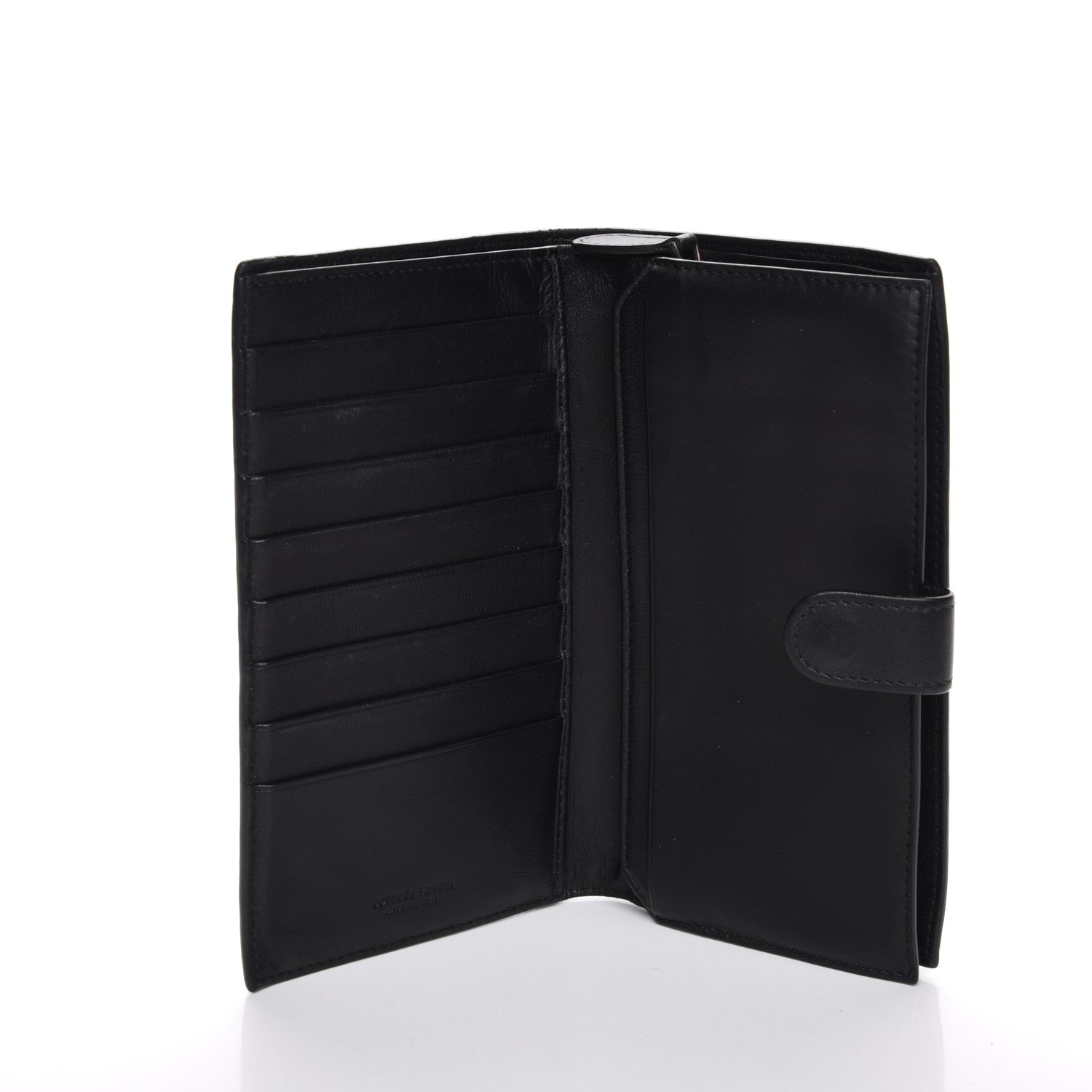 Bottega Veneta Nappa Intrecciato Continental Wallet Black 5 of 8