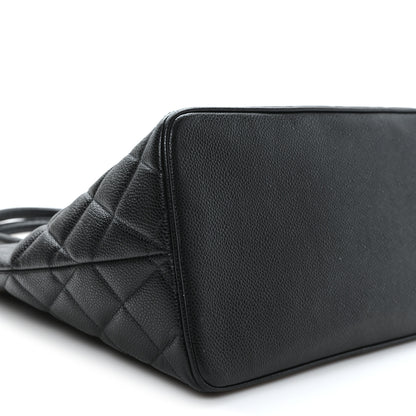 Chanel Caviar Quilted Medallion Tote Black 9 of 10