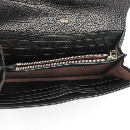 Chloe Calfskin Aurore Wallet Black 5 of 8
