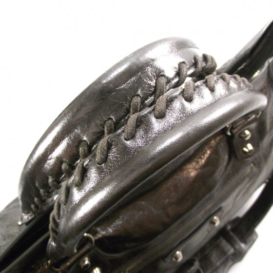 Agneau City Metallic Pewter