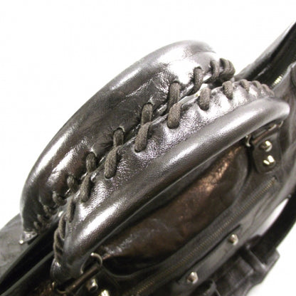 Balenciaga Agneau City Metallic Pewter 5 of 13