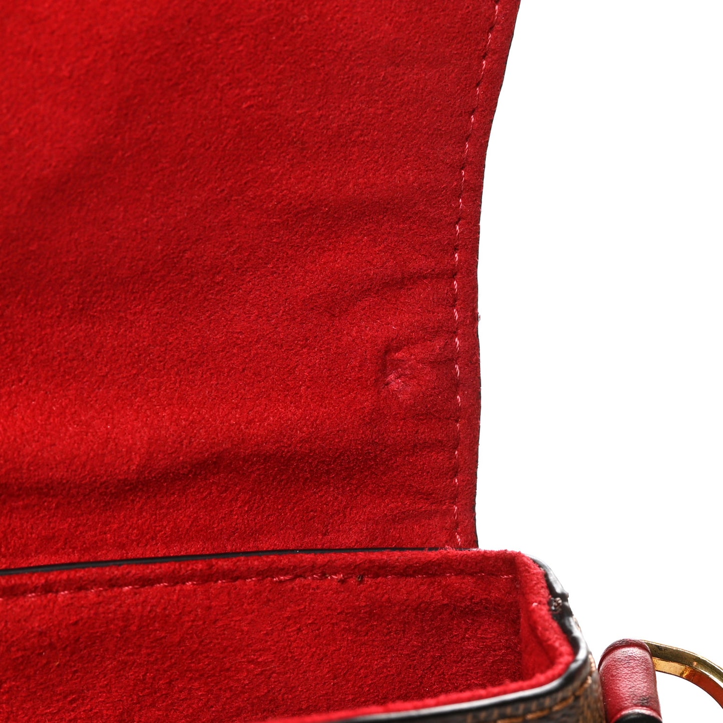 Damier Ebene Beaubourg MM Scarlet