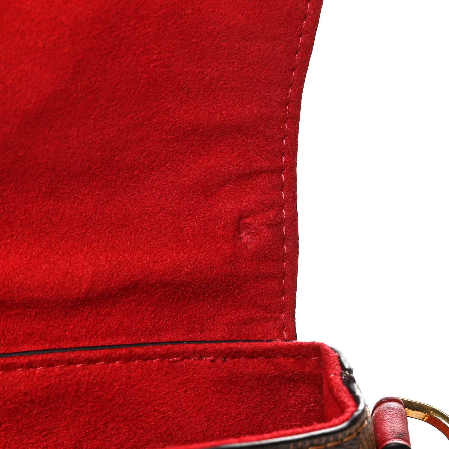 Louis Vuitton Damier Ebene Beaubourg MM Scarlet 10 of 10