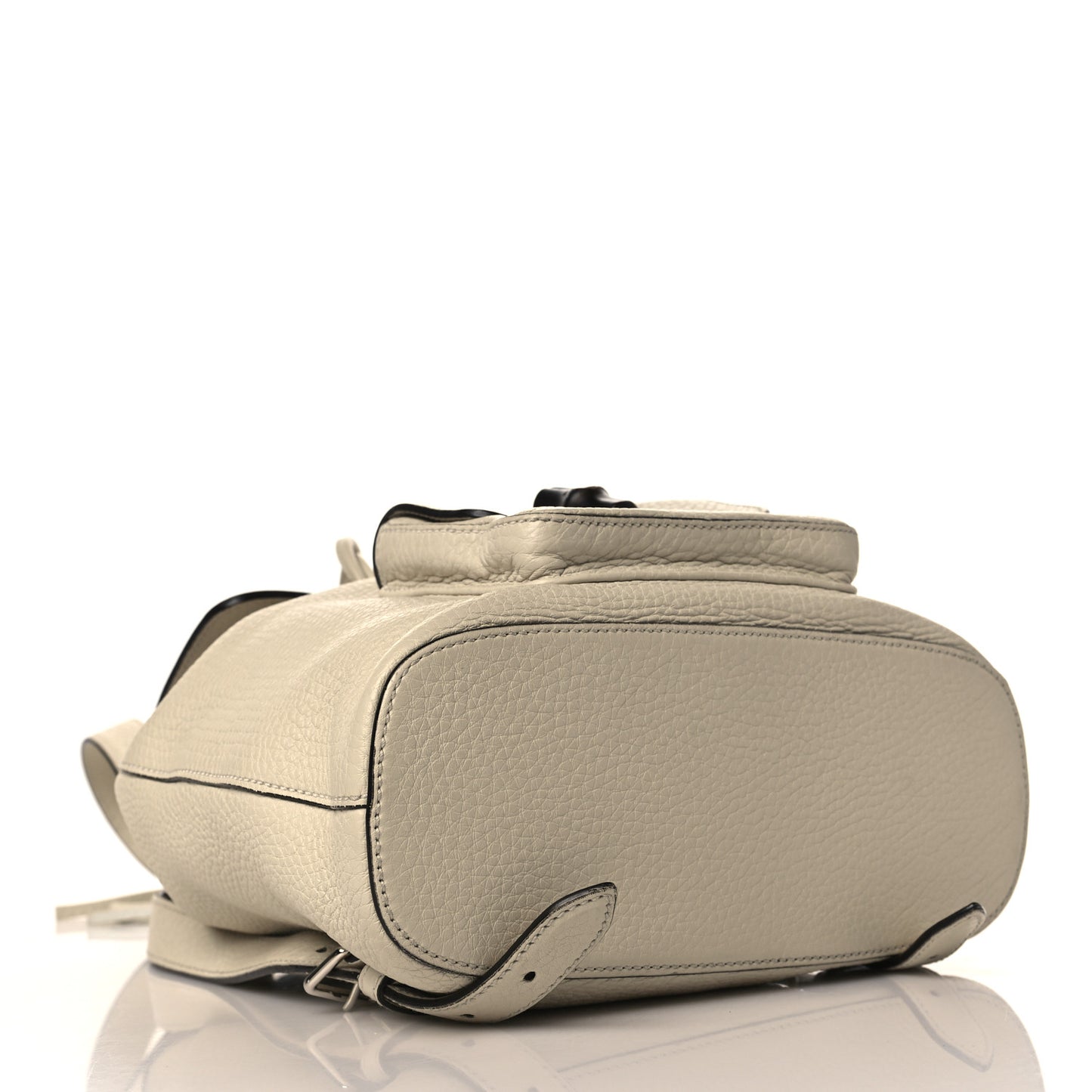 Cellarius Calfskin Small Bamboo Backpack Mystic White