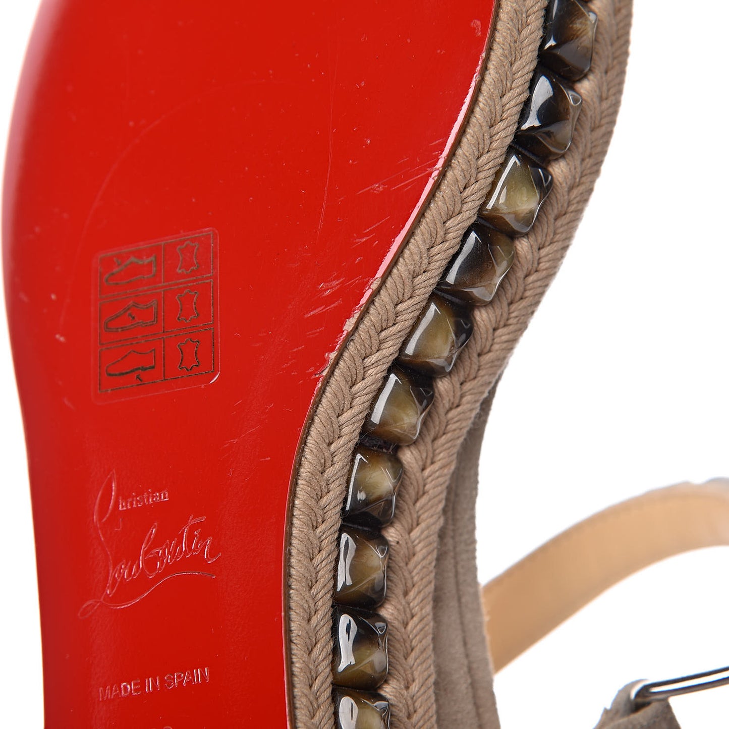 Suede Cataclou 60 Platform Sandals 40 Sable