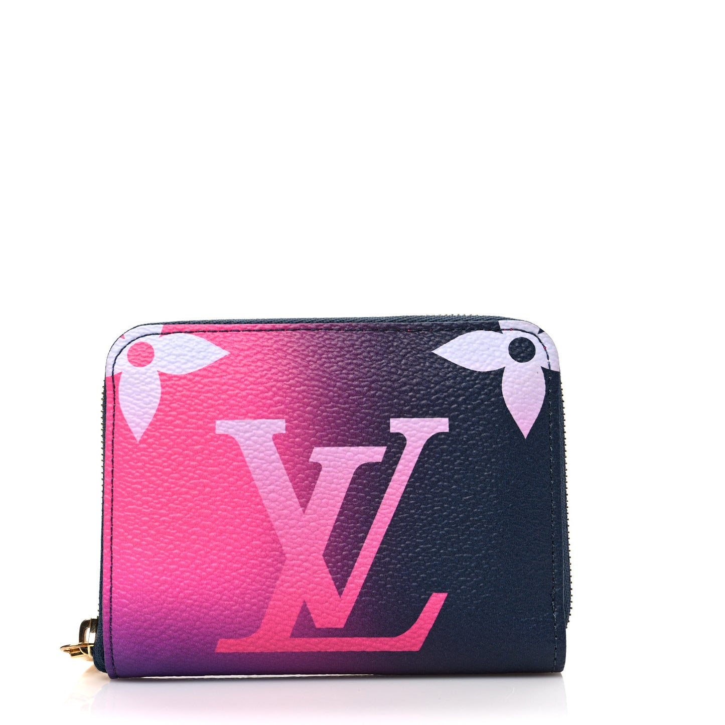 Monogram Giant Spring In The City Zippy Coin Purse Midnight Fuchsia