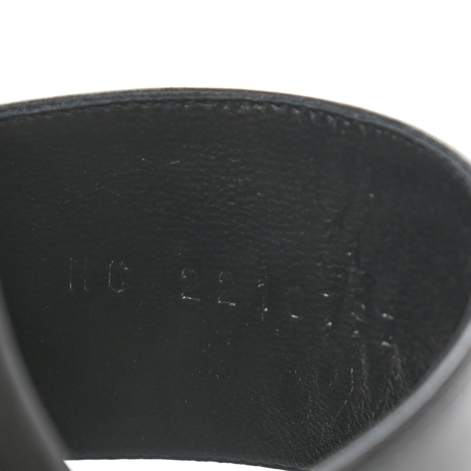 Hermes Calfskin Elancee 90 Sandals 36.5 Black 8 of 10