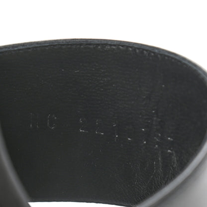 Hermes Calfskin Elancee 90 Sandals 36.5 Black 8 of 10