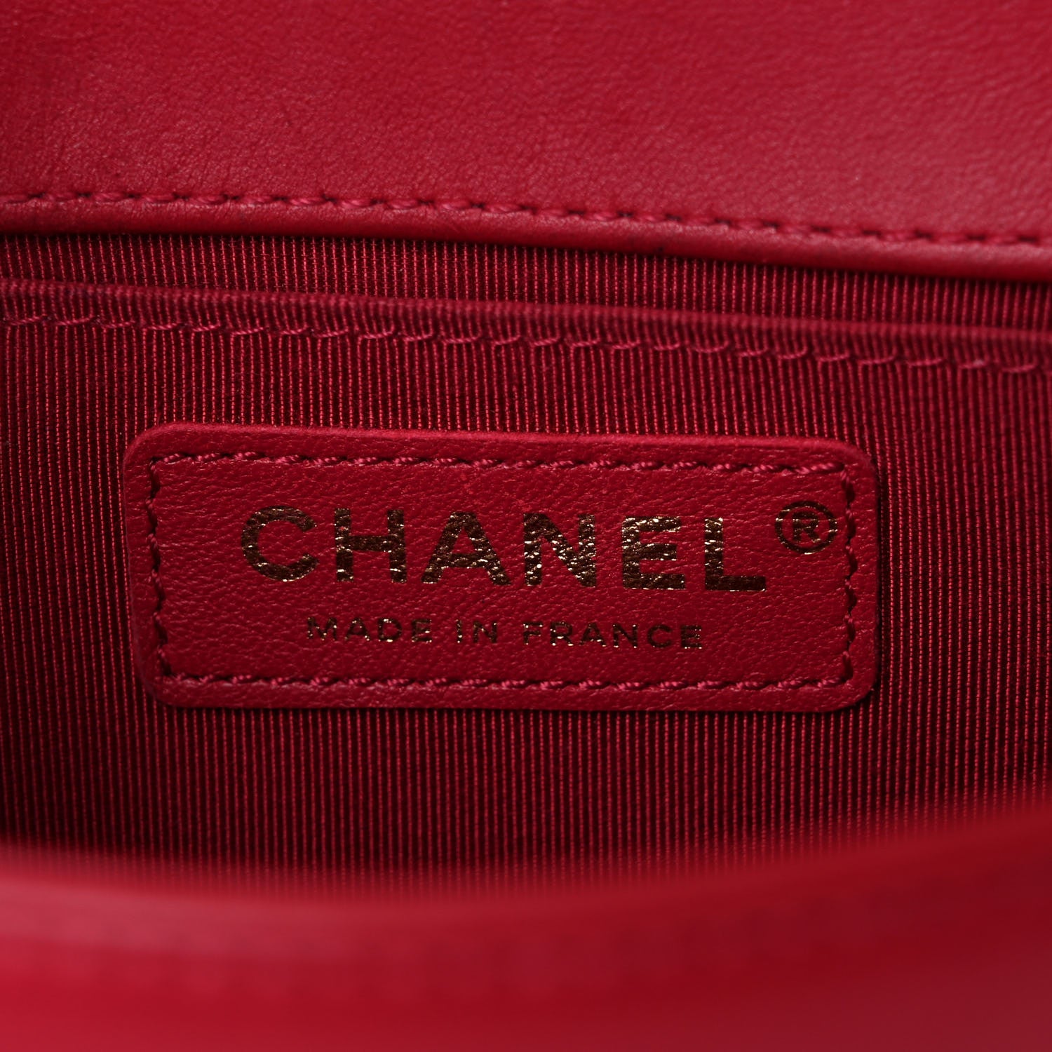 Chanel Calfskin Quilted Small Boy Flap Red 6 of 16