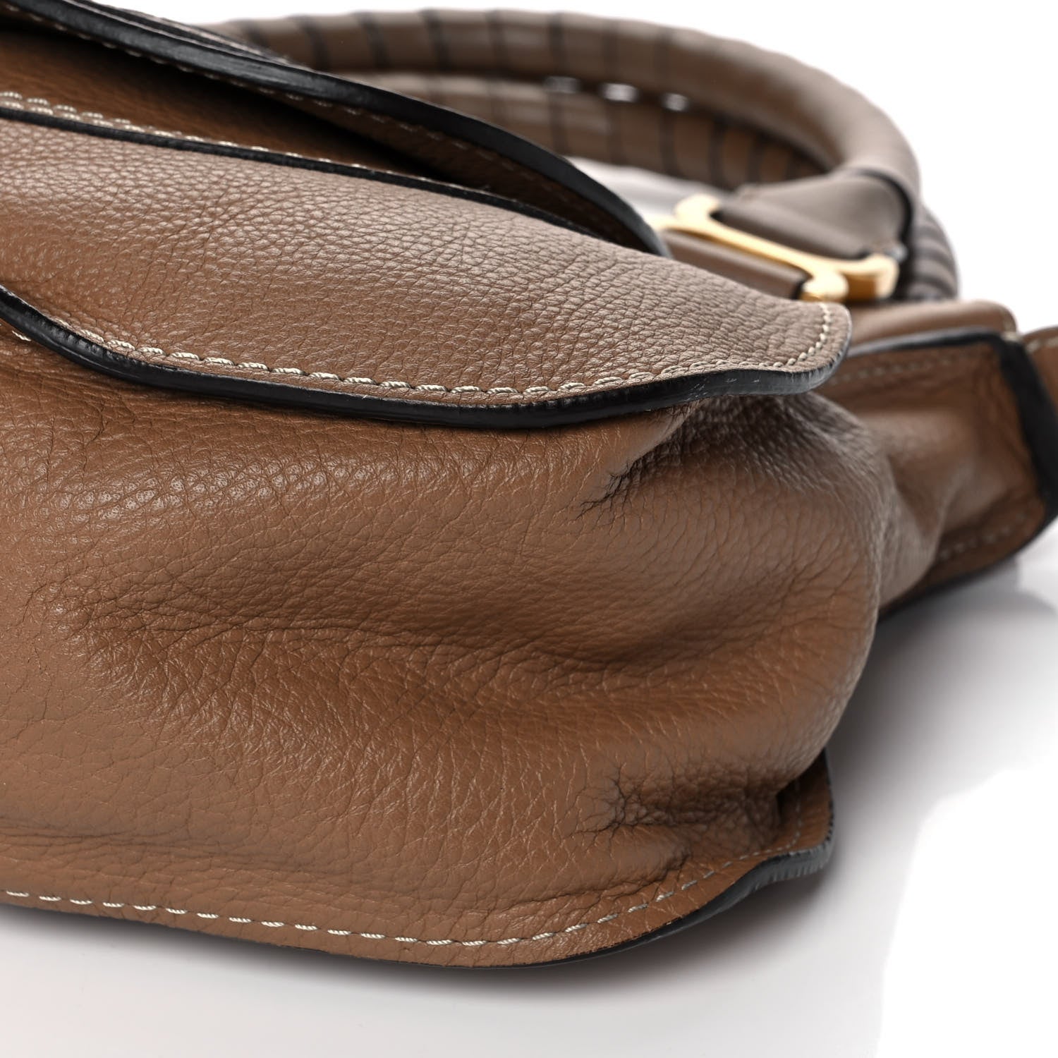 Chloe Calfskin Medium Marcie Satchel Nut 12 of 15