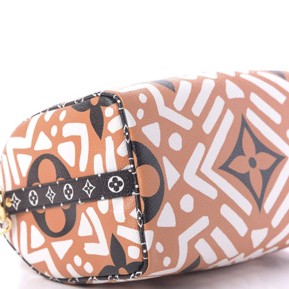 Louis Vuitton Monogram Giant Crafty Speedy Bandouliere 25 Creme Caramel 6 of 10