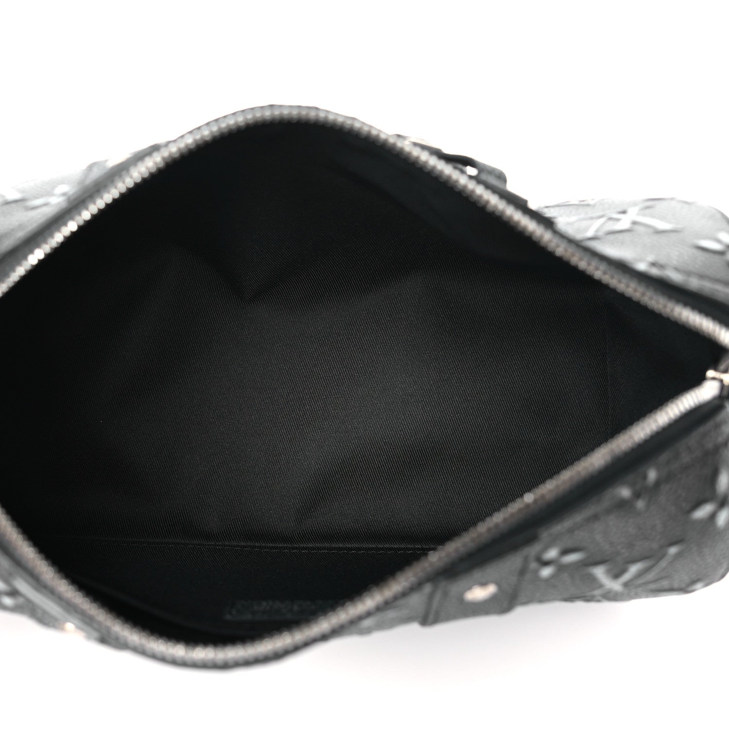 Louis Vuitton Cowhide Faded Monogram City Keepall Charcoal 5 of 8