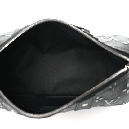 Louis Vuitton Cowhide Faded Monogram City Keepall Charcoal 5 of 8