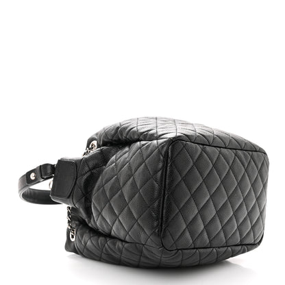 Chanel Caviar Quilted Small Chain Bucket Bag Black 4 of 14
