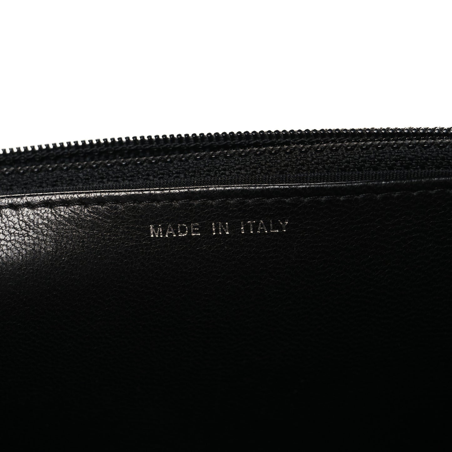 Lambskin Quilted Boy Wallet On Chain WOC Black