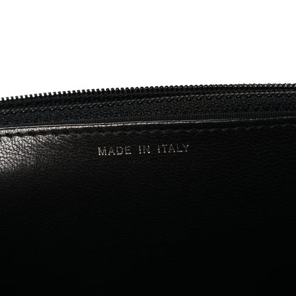 Chanel Lambskin Quilted Boy Wallet On Chain WOC Black 7 of 11
