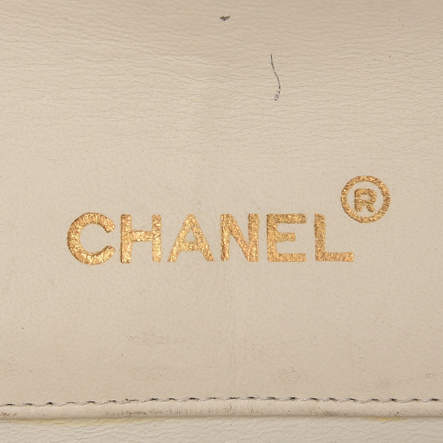 Chanel Lambskin Quilted Small Half Moon Flap Ivory 6 of 13
