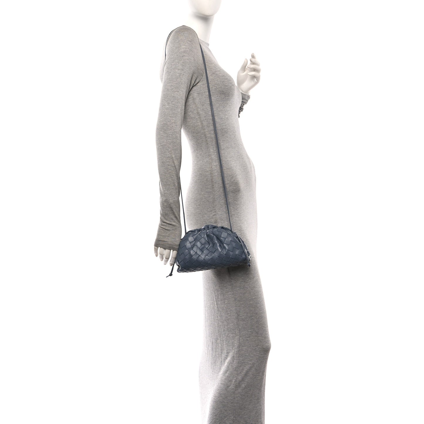 Nappa Intrecciato The Mini Pouch Thunder