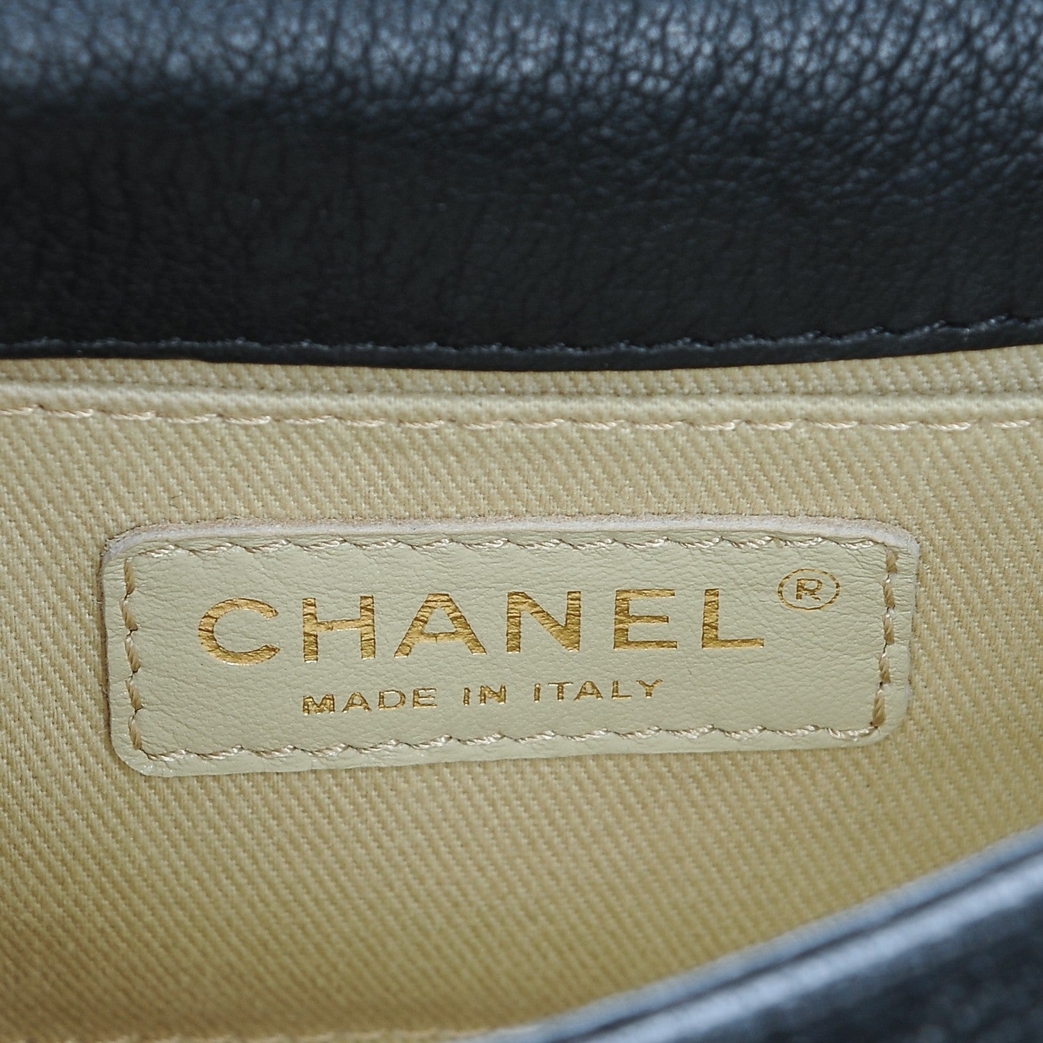 Chanel Metallic Goatskin Quilted Small Rita Top Handle Flap Green 6 of 7