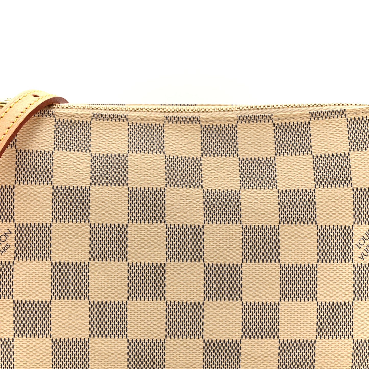 Damier Azur Accessories Pochette Long Strap